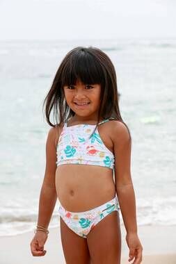 NEW FEATHER 4 ARROW sunray bikini in white